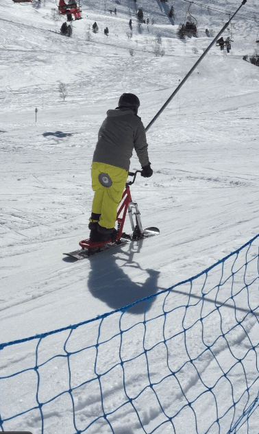 Snow scoot actividad física y bienestar