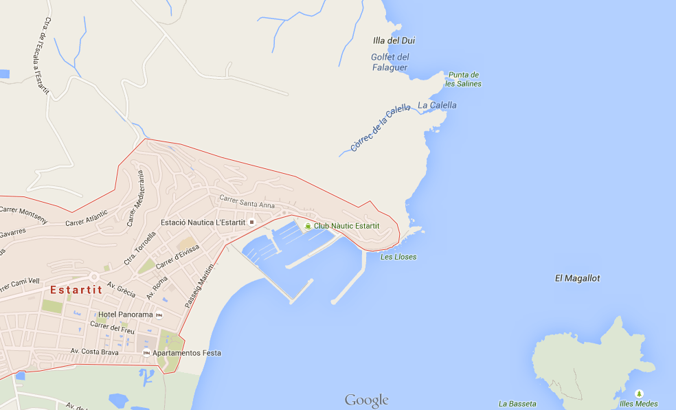 Via Brava L'Estartit