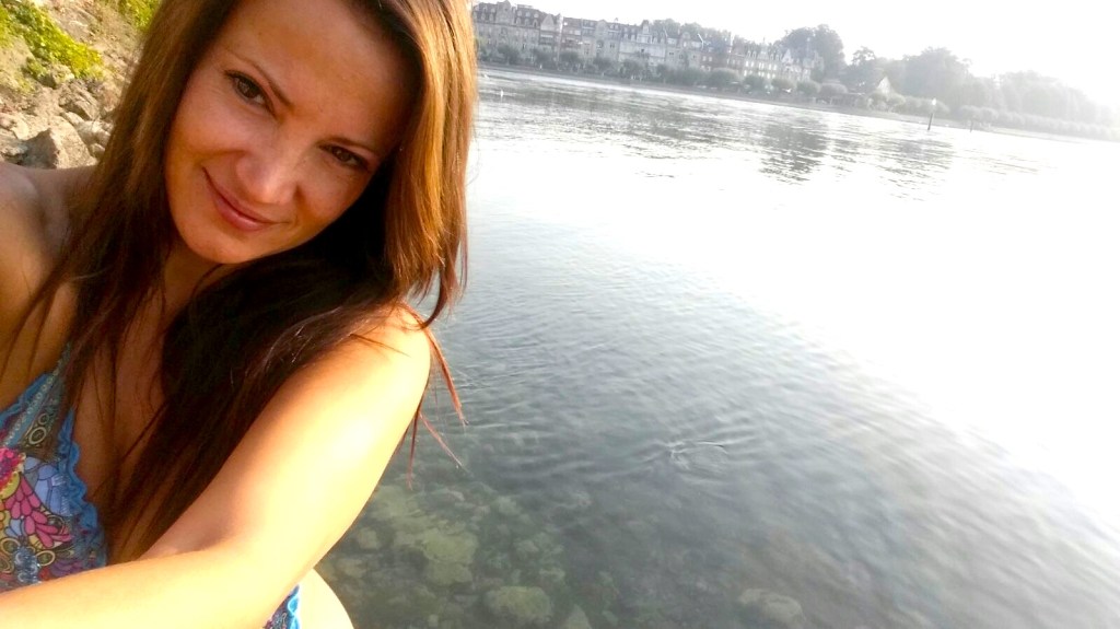 Nadando en el Lago Constanza