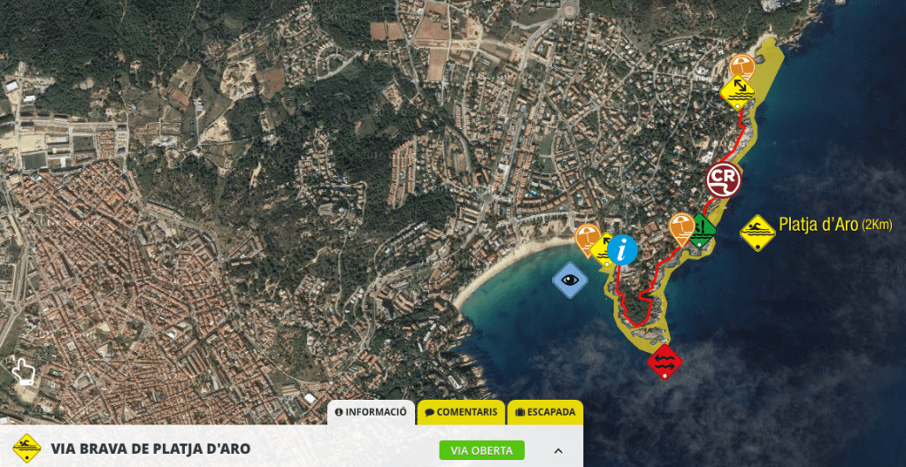 VIA BRAVA PLATJA D'ARO