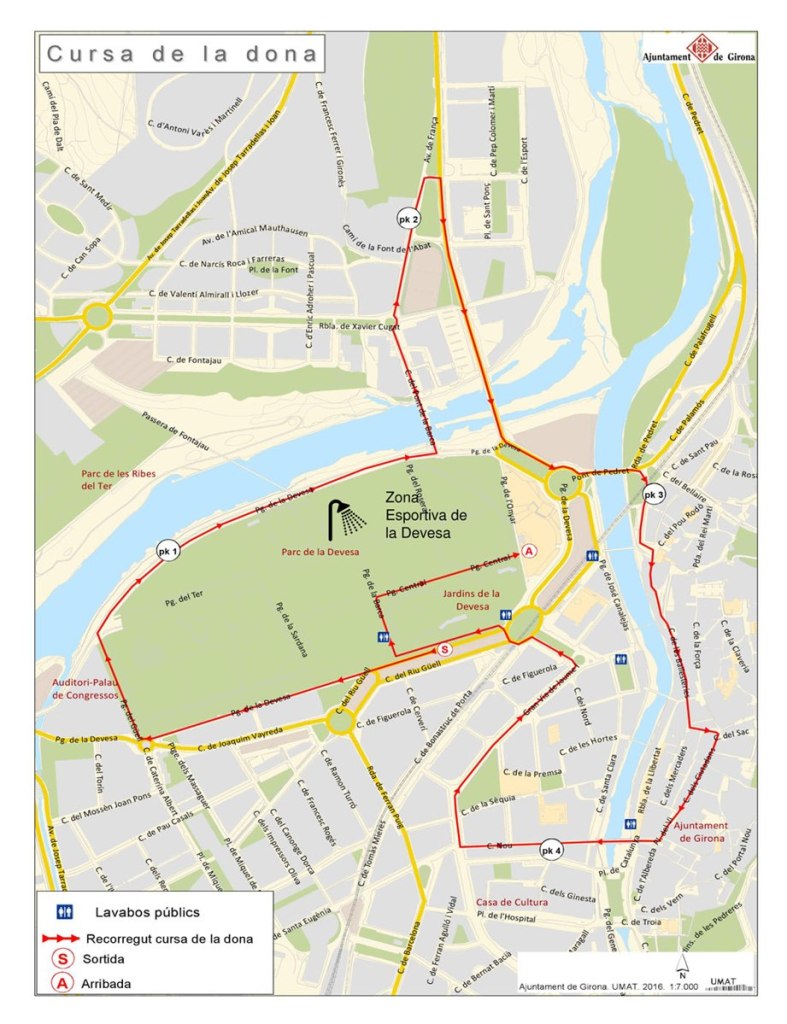 recorregut cursa de la dona